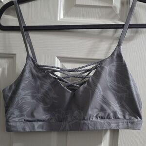 Fabletics, sports bra, XL, gray